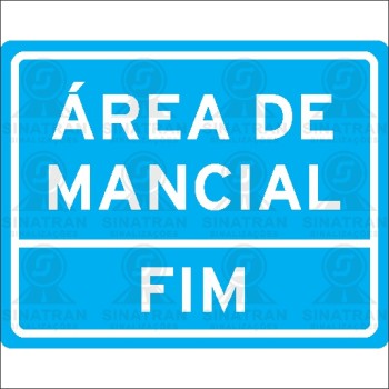 Área de mancial - Fim